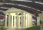 Temple de decoration polystyrene
